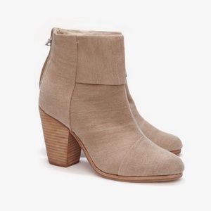 rag & bone Newbury Canvas Ankle Booties